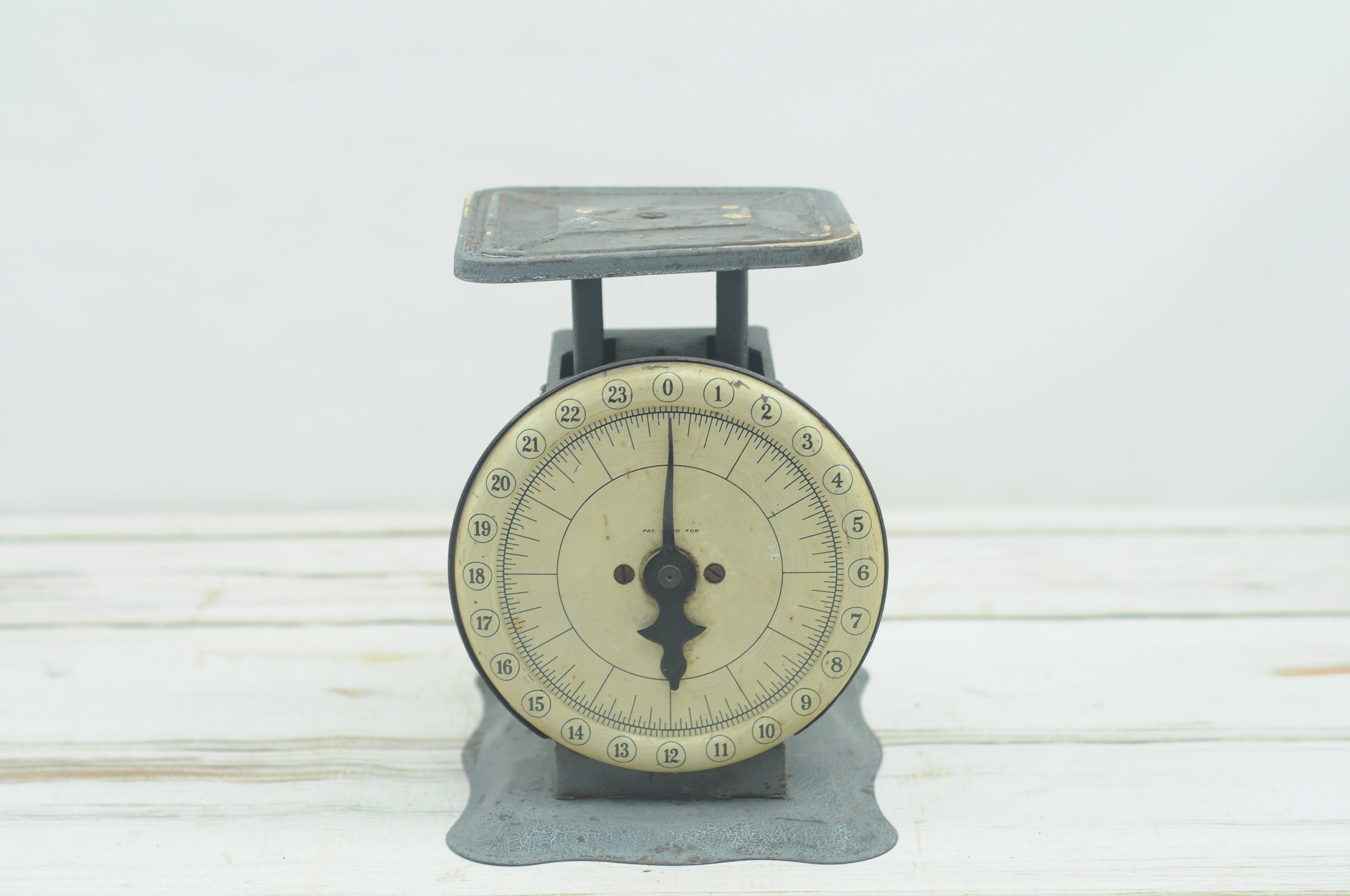 Vintage scale face