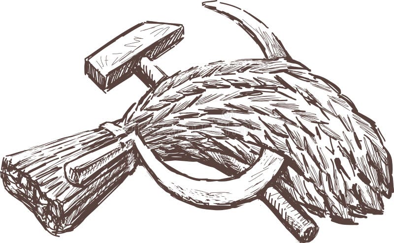 Vintage sickle stock illustrations â vintage sickle stock illustrations vectors clipart