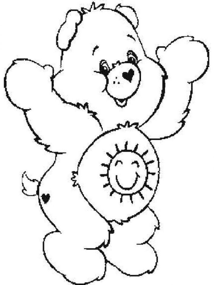 Free printable care bear coloring pages for kids bear coloring pages animal coloring pages coloring pages