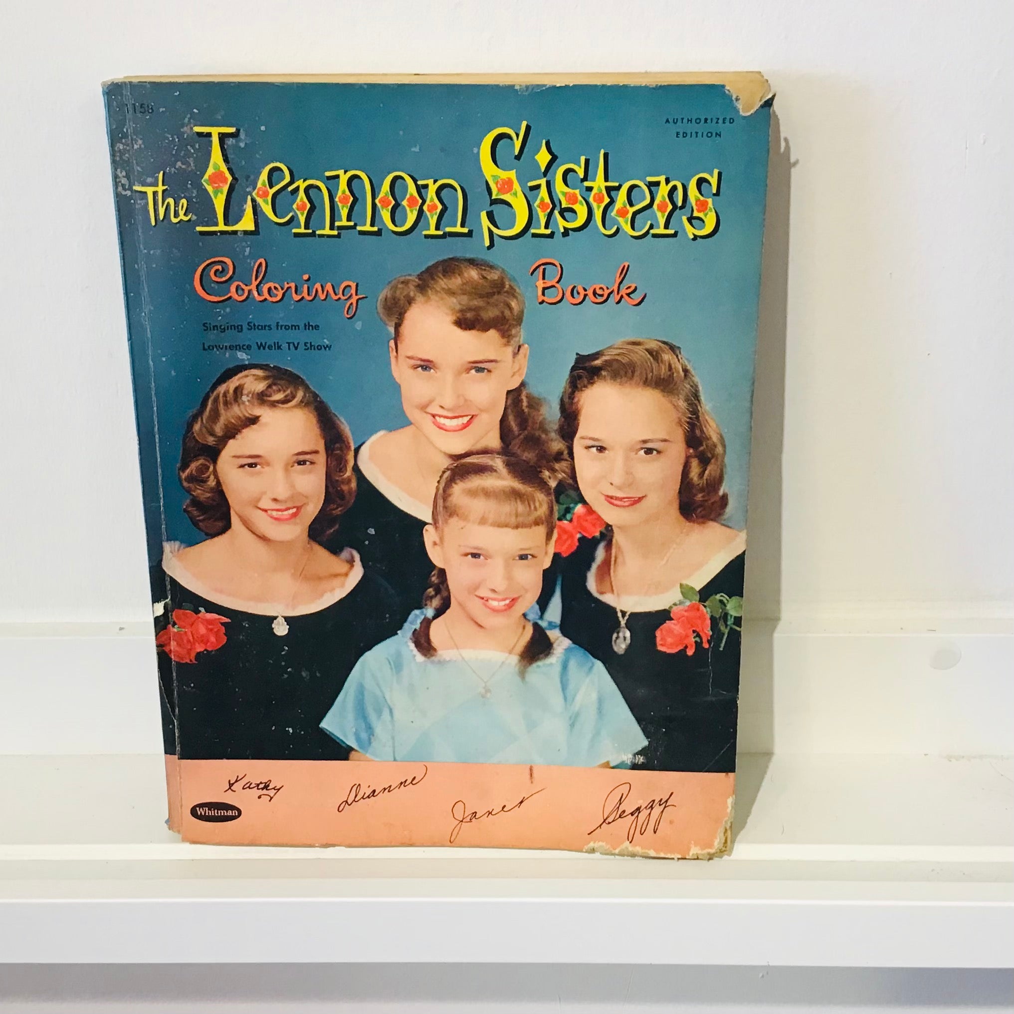 Vintage the lennon sisters coloring book â ethelth