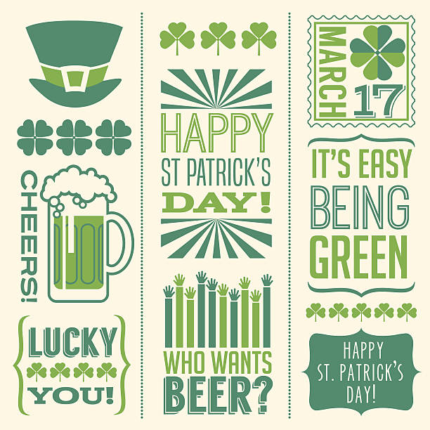 St patricks day hat stock illustrations royalty