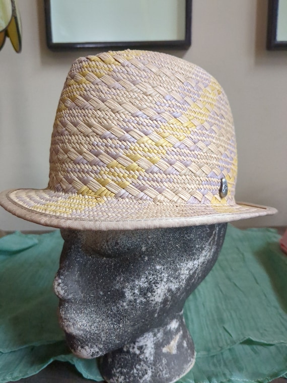 Vintage bailey straw hatpork pietrilbyfedora menswomenssize m
