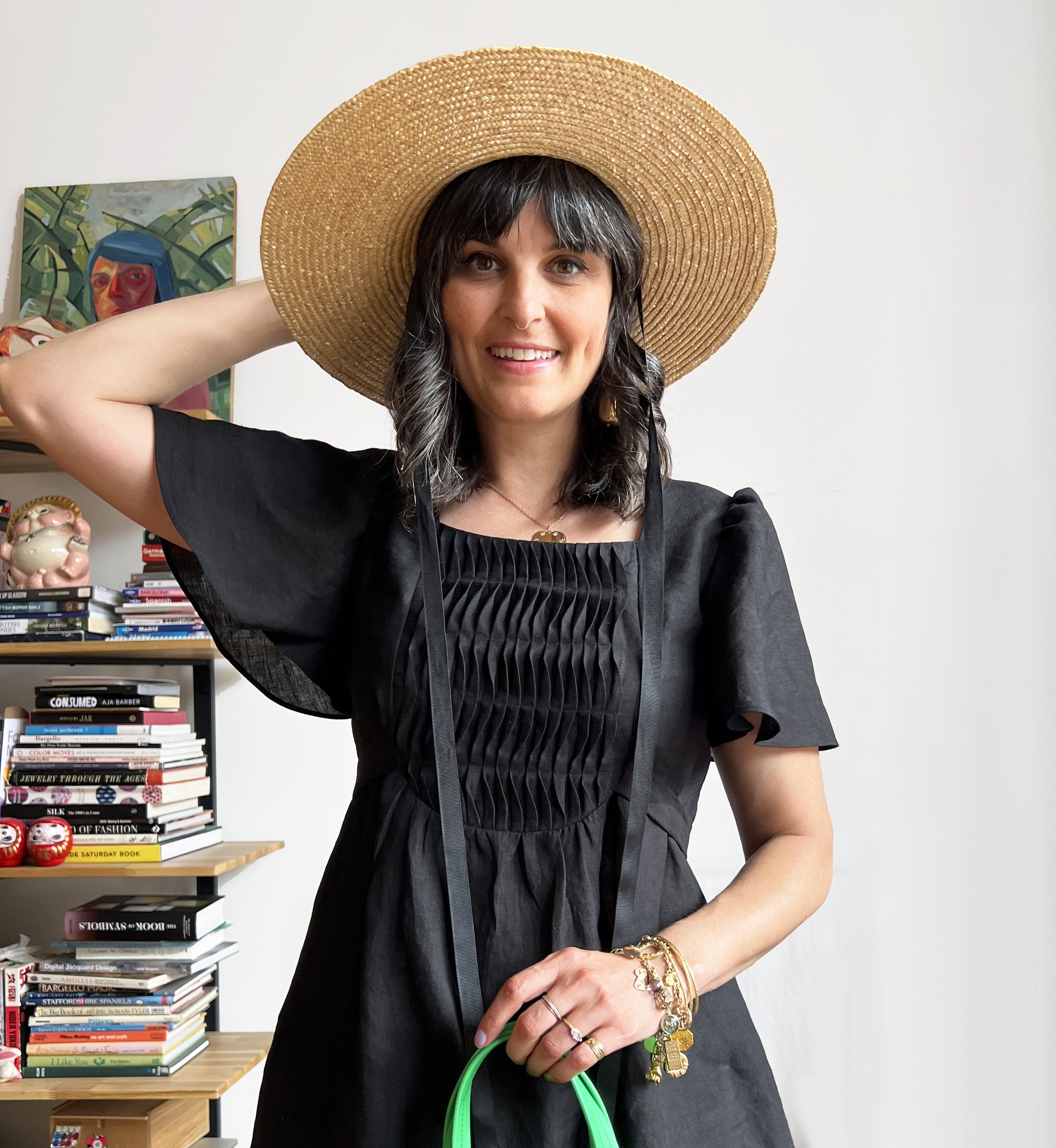 Easy breezy little black dress