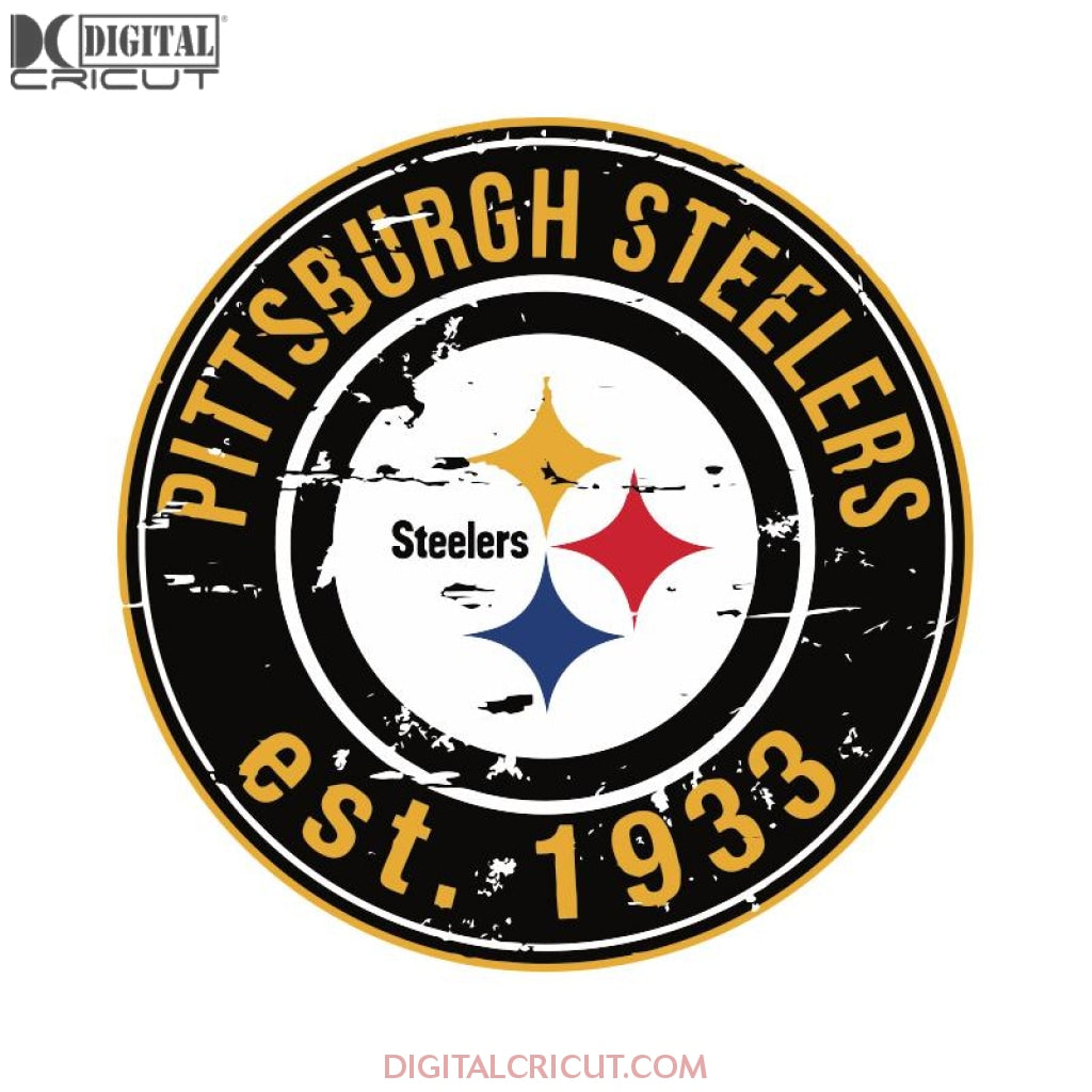 Pittsburgh steelers vintage svg wood steelers svg nfl svg cricut fi â