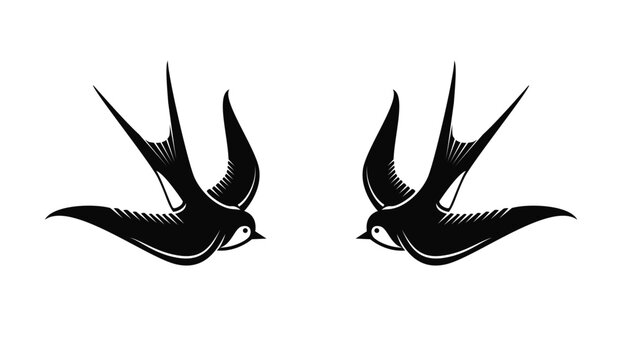 Swallow tattoo images â browse photos vectors and video