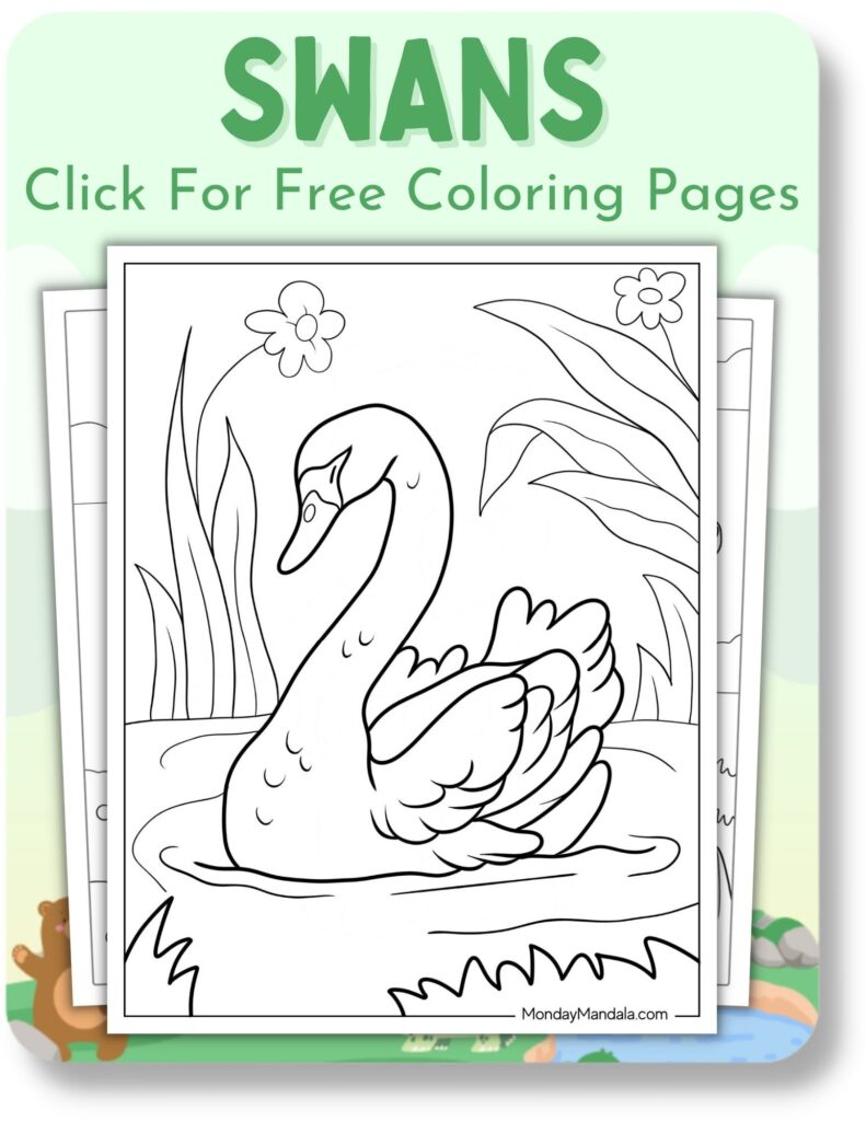 Animal coloring pages free pdf printables