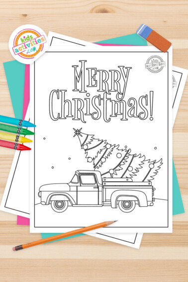 Best festive free printable christmas coloring pages for kids kab