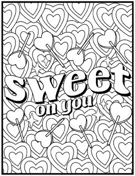 Retro valentines day coloring pages happy valentines day coloring sheets