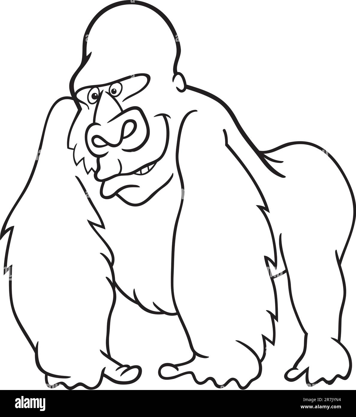 Zoologie afrika zeichnung schwarzweiã