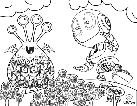 Fun activities and free coloring pages for kids â usa toyz