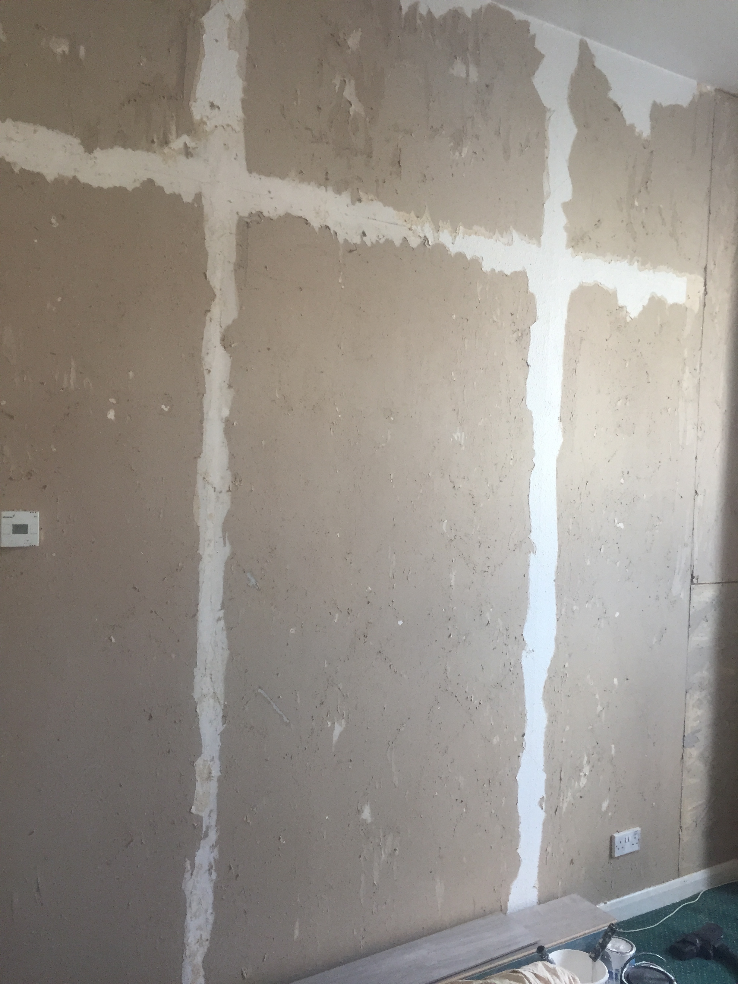 Skimming over torn plasterboard paper the original plasterers forum