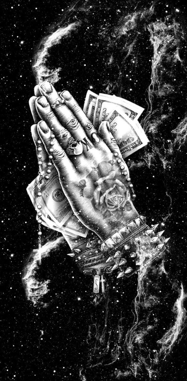 Praying hands wallpaper by s