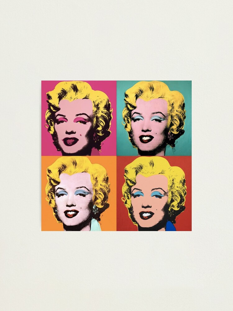 Andy warhol marilyn photographic print for sale by klessard