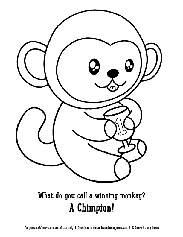 Animal coloring pages for kids