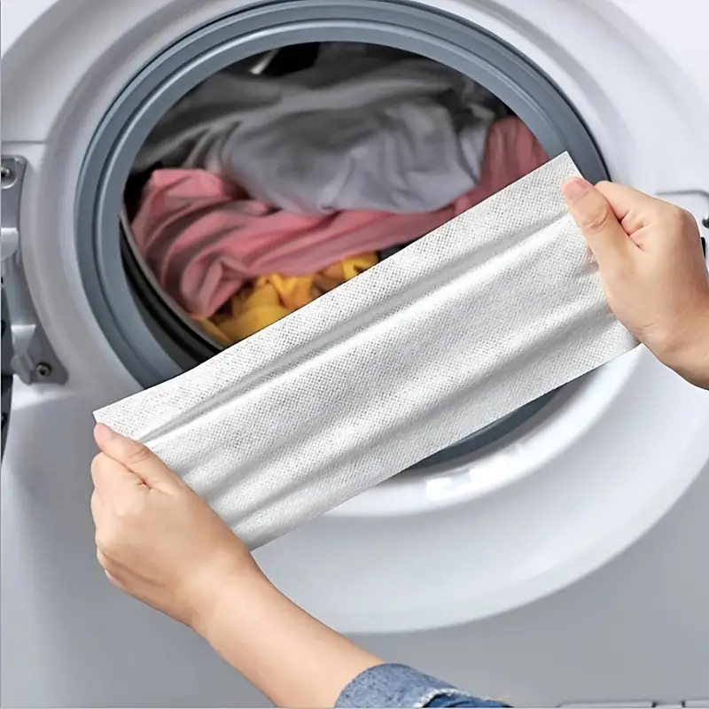 Coloured catcher sheet proof color absorption paper laundry tablets decontamination anti cloth dyed leaves laundry color run remove sheet in washing machine underwear childrens clothes washing machines detergent laundry bubble paper for