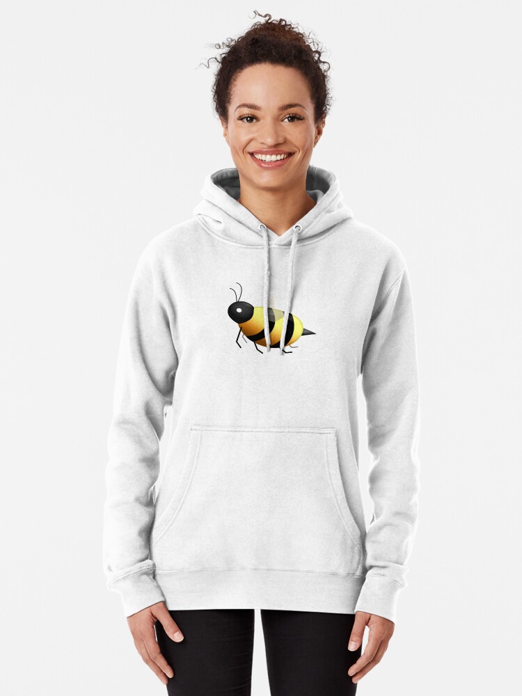 Cute bee emoji pullover hoodie for sale by printpress