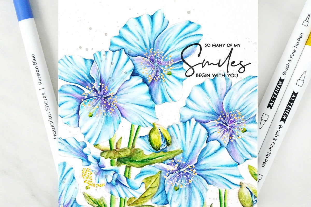 How to color your projects with water