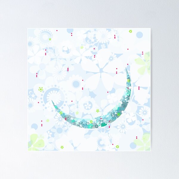 Waxing crescent moon posters for sale