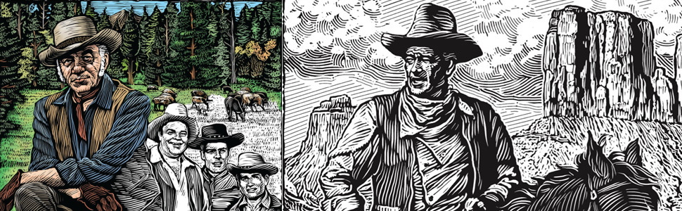 Creative haven western screen legends coloring book relax find your true colors adult coloring books usa foley tim books