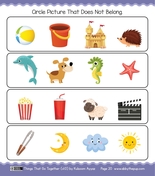 What does not belong free printable puzzle games