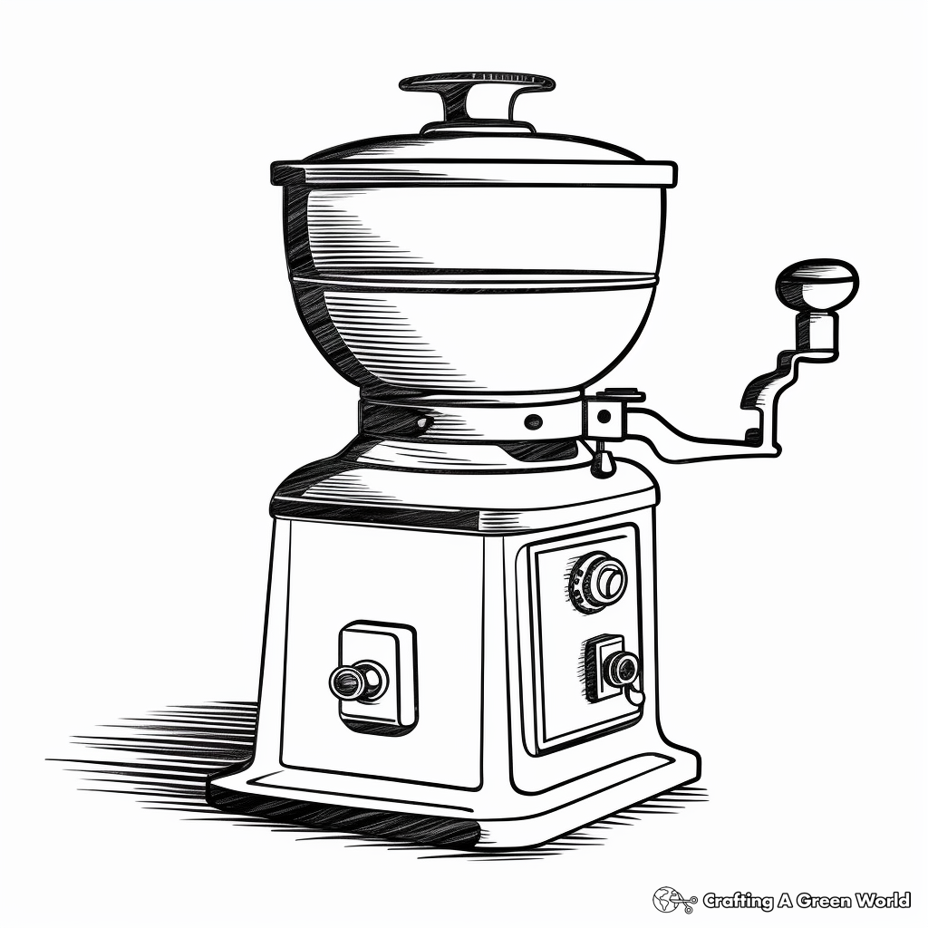 Coffee coloring pages