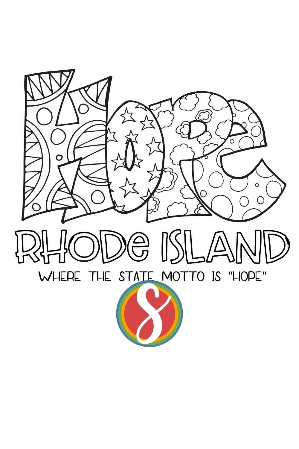 Free rhode island coloring pages â stevie doodles