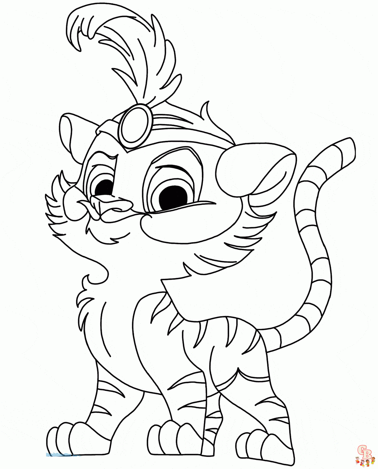 Enjoy your time with palace pets coloring pages