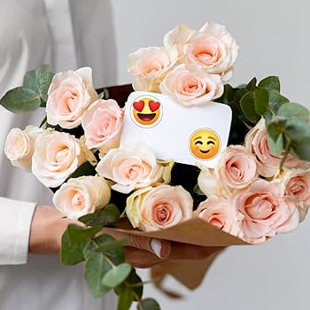 Festikoemoji emoticon stickers pieces ches round unique designsemoji smiley face expression whatsapp stickersemoji expression sticker toys games