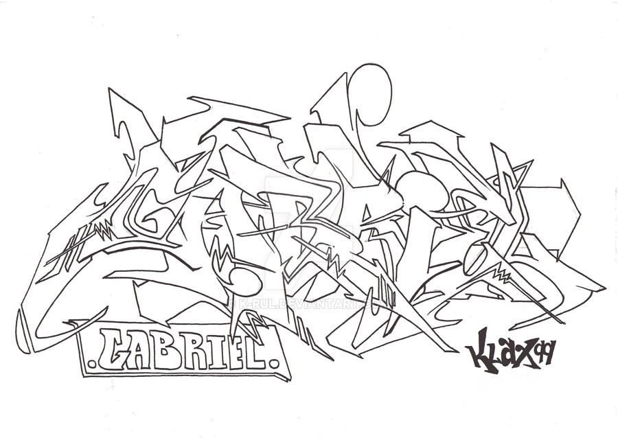 Wildstyle for a fren by k