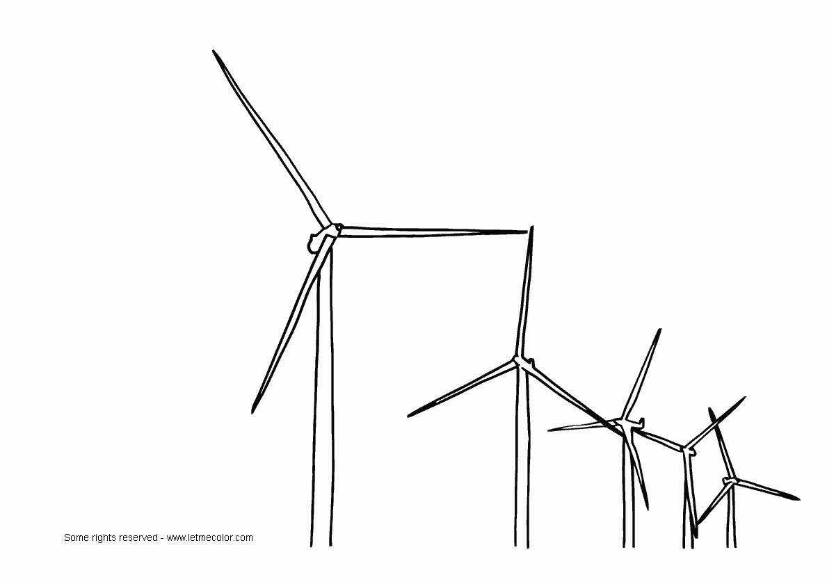 Coloring windmills