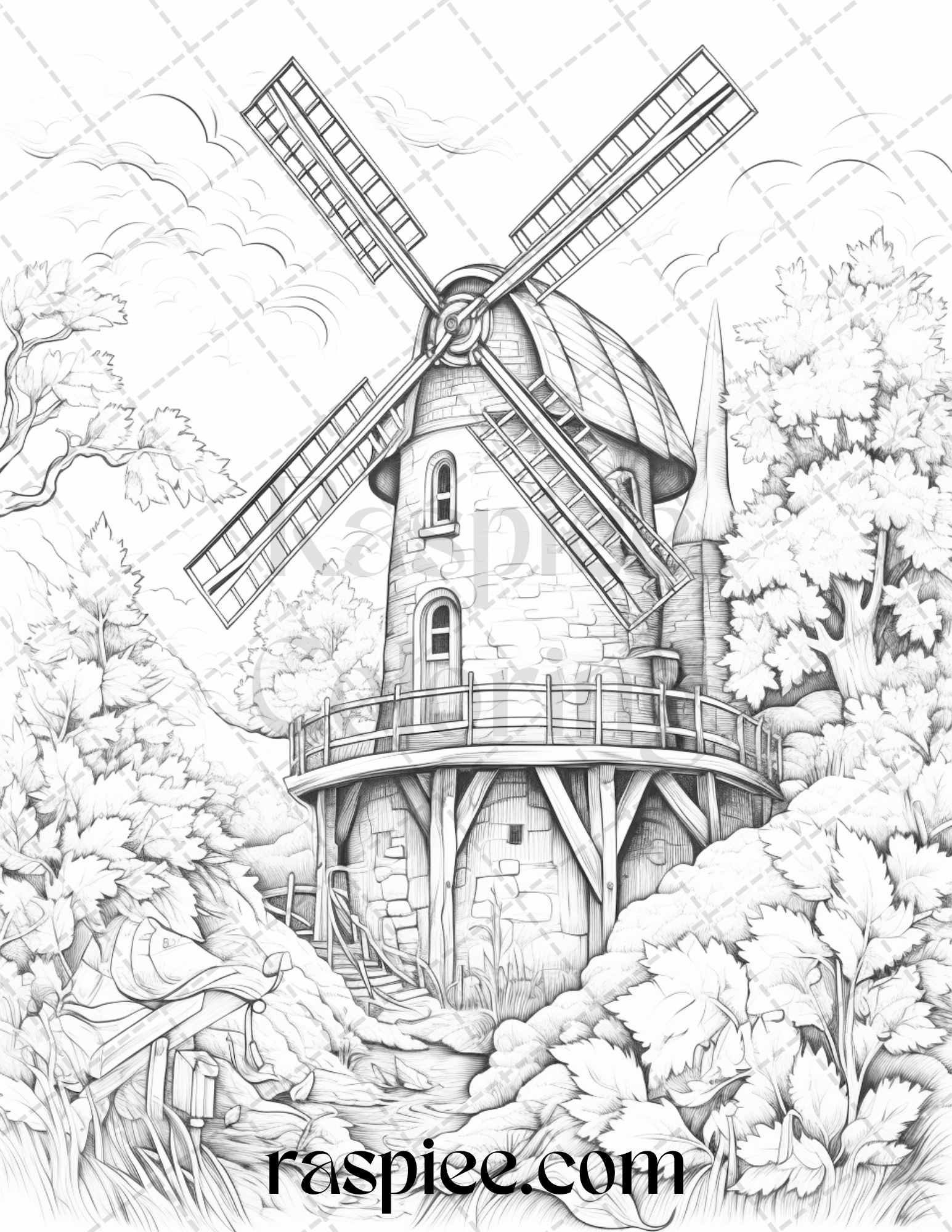 Autumn vibes grayscale coloring pages printable for adults pdf file i â coloring