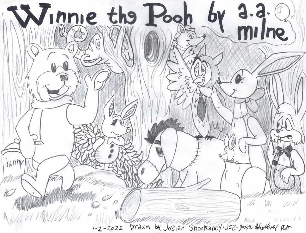 Winnie the pooh my version by hatchetsteinreal on