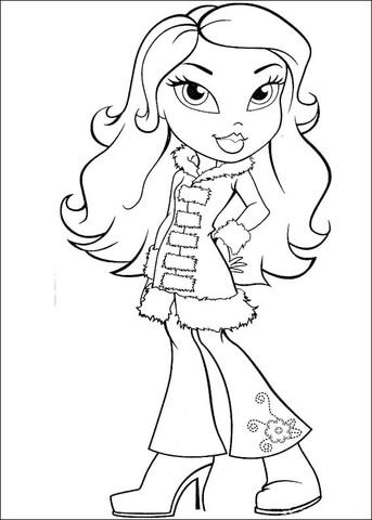 Winter coat coloring page cartoon coloring pages cute coloring pages coloring pictures
