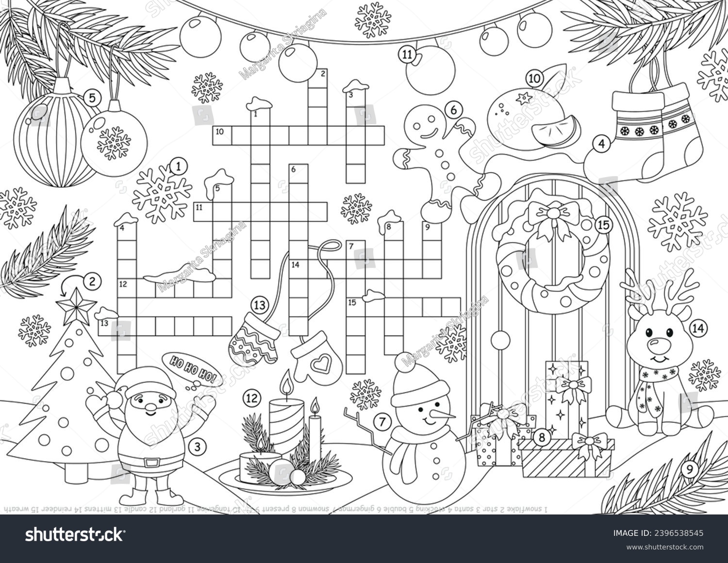 Hundred christmas crossword puzzle royalty