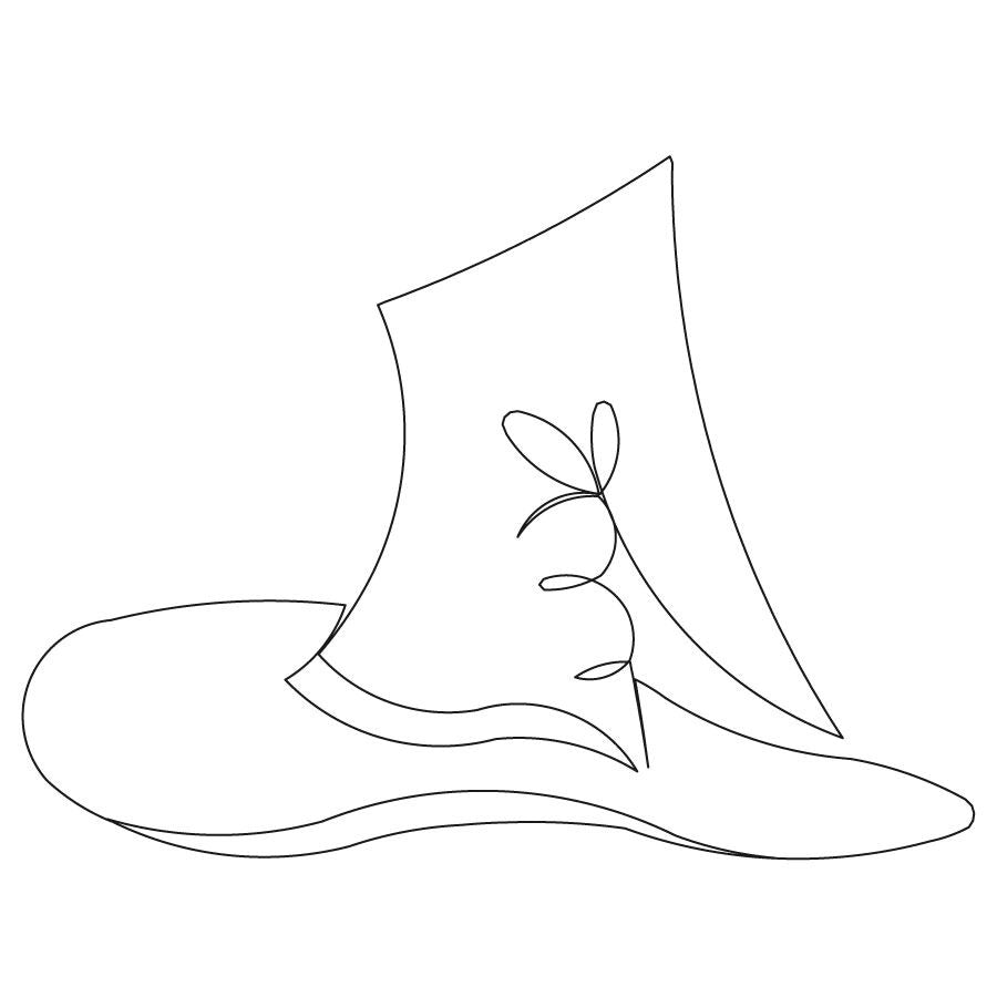 Witch hat block