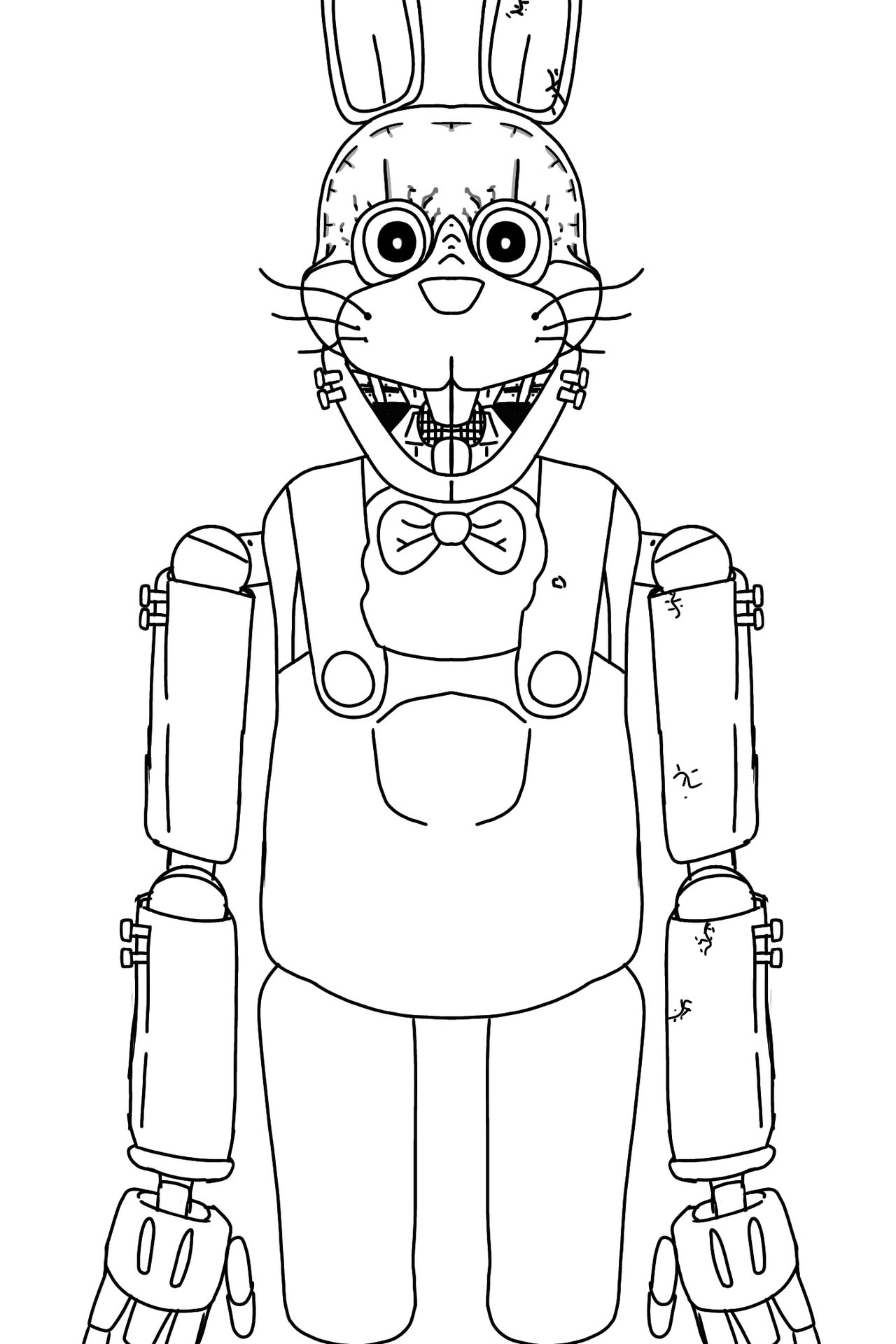 Bonnie the bunnie for the ic by dilylily on