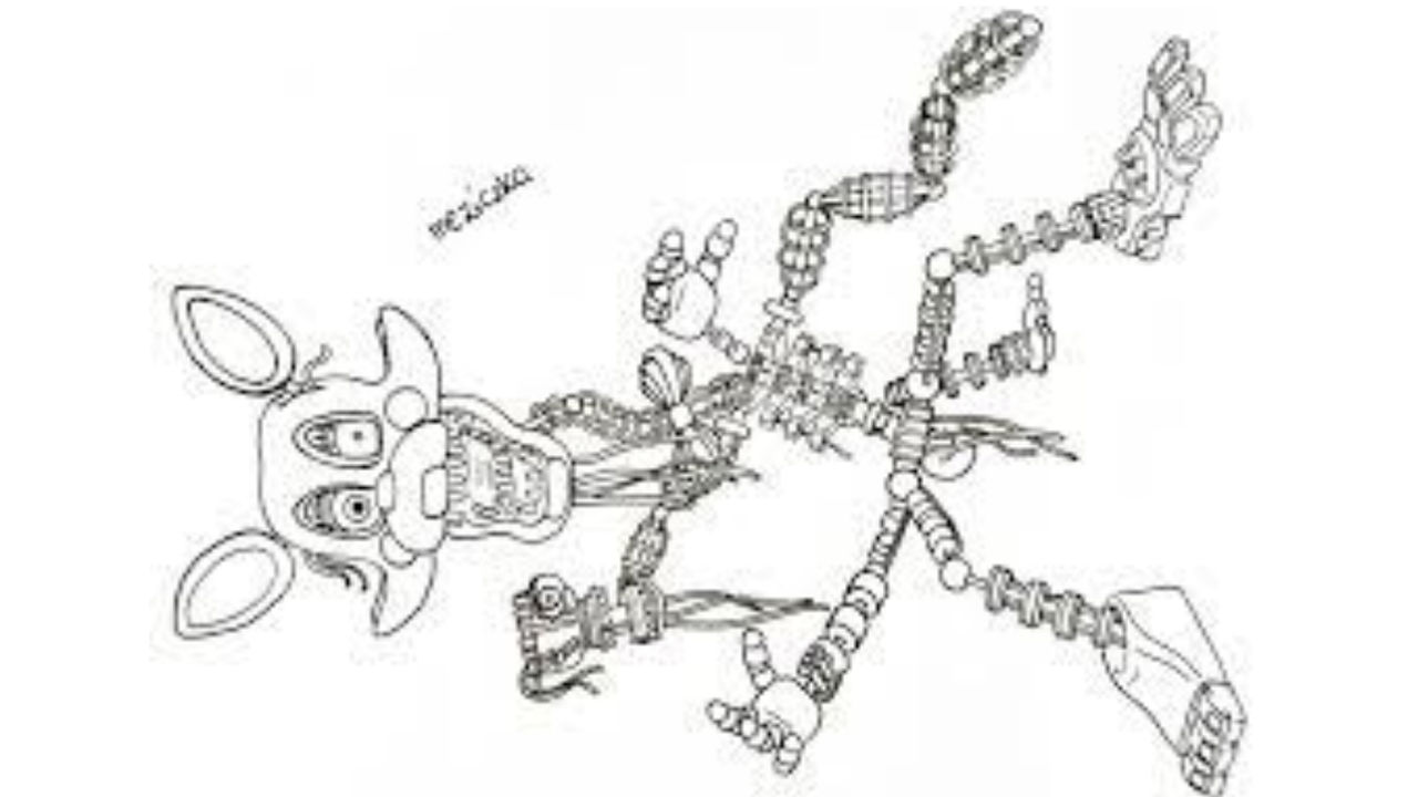 Fnaf coloring page by angeladesalvatore on