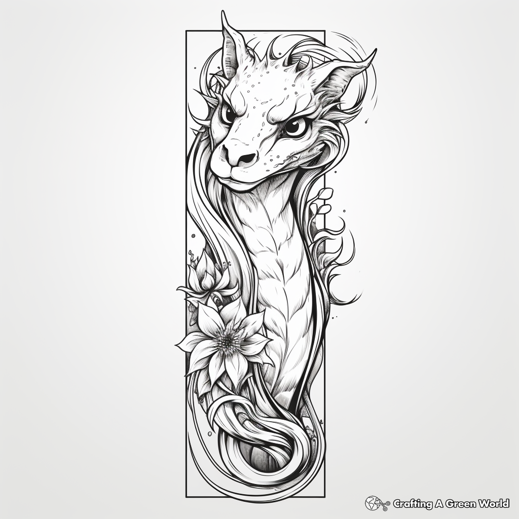 Bookmark coloring pages
