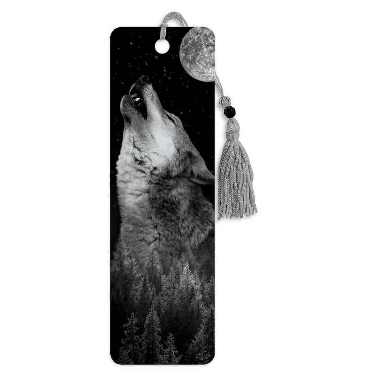 Howling wolf premier bookmark