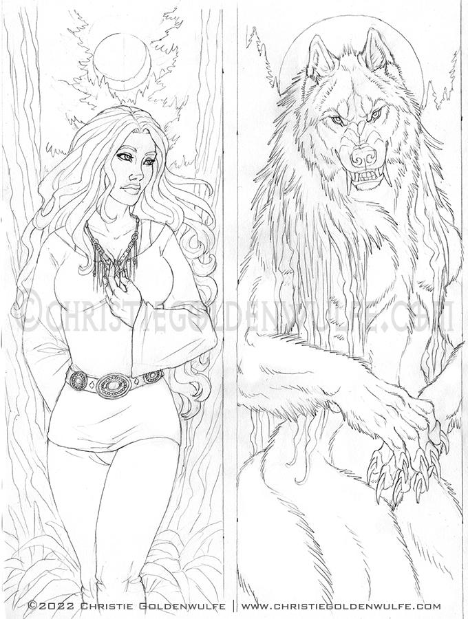 Heat bookmark by goldenwolf on
