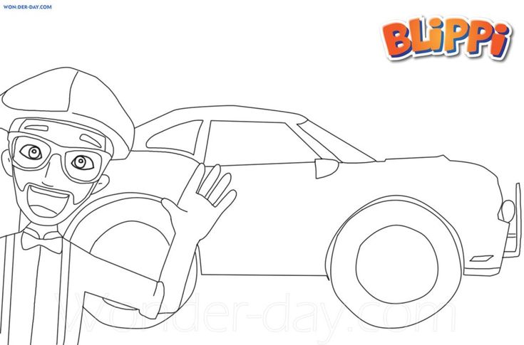 Free printable blippi coloring pages for kids wonder day â coloring pages for children and adults coloring pages coloring pages for kids kids art projects