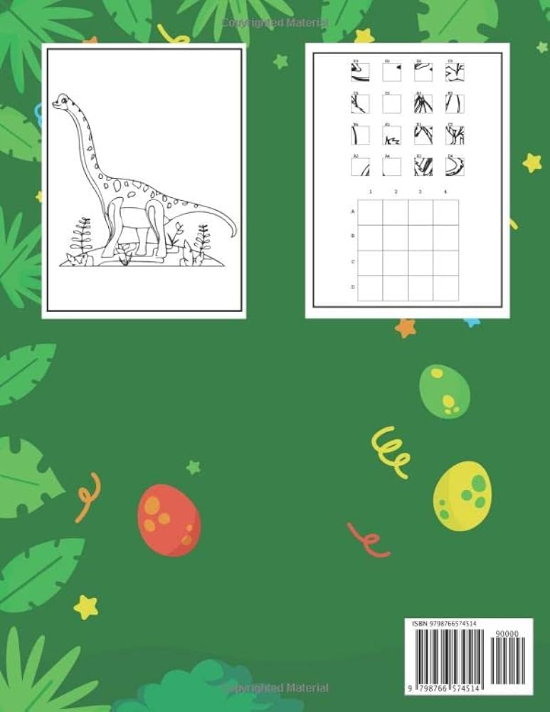 Little dinosaur activity book cute dino fun activity worksheets for sliced images coloring mazes sudoku word search and tic tac toe publishing dinisou books