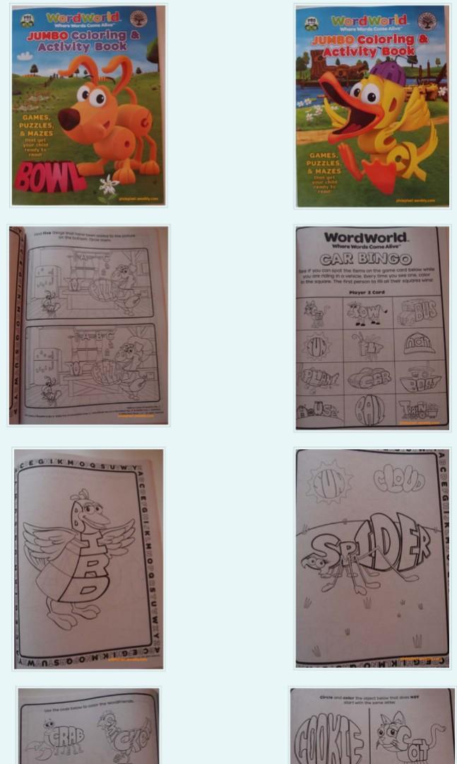 Wordworld activity books hobbies toys books magazines childrens books on