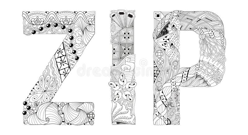 Zipper word stock illustrations â zipper word stock illustrations vectors clipart