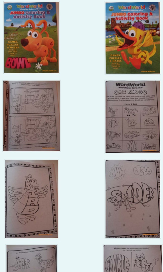 Wordworld activity books hobbies toys books magazines childrens books on