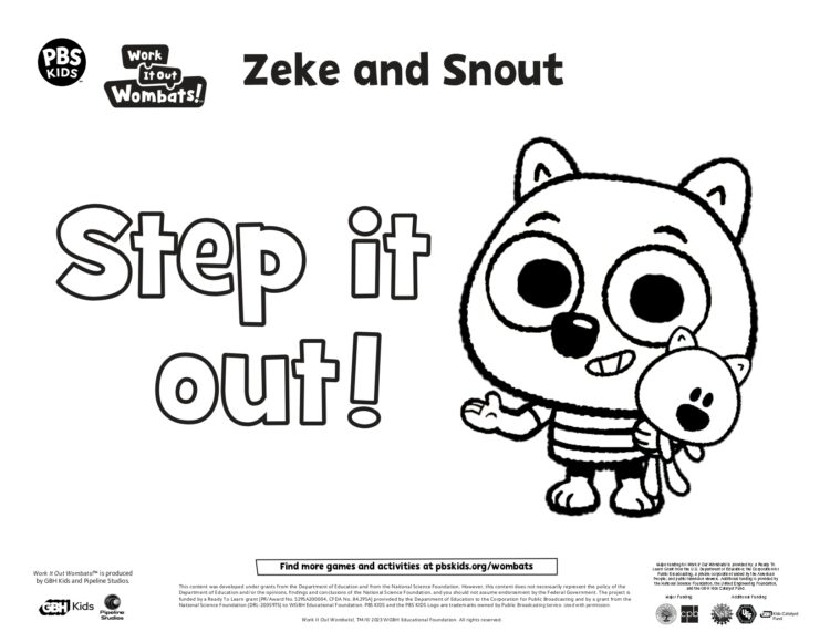 Zeke coloring page kids coloring pages kids for parents