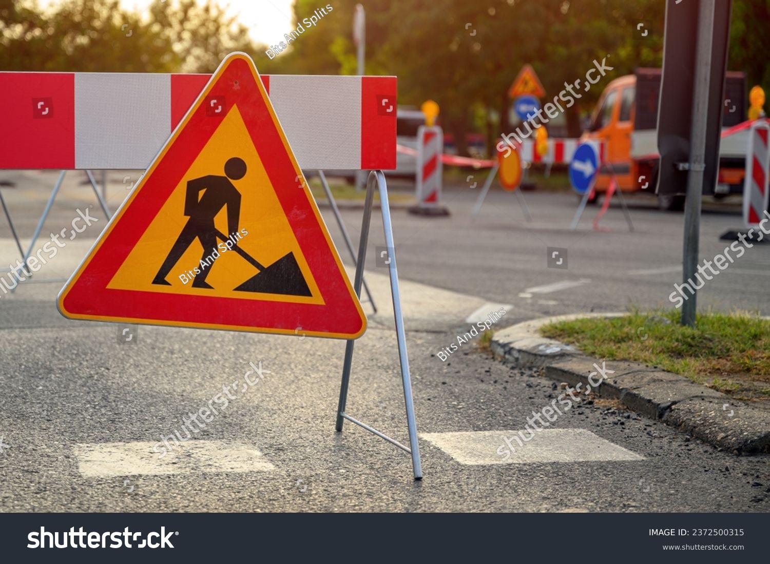 Road construction signs images stock photos d objects vectors