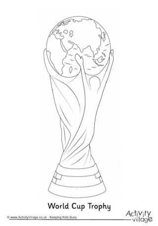 World cup louring pages