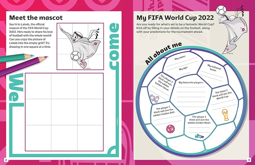 Fifa world cup kids activity book stead emily books
