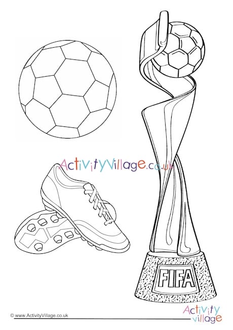 Womens world cup trophy louring page